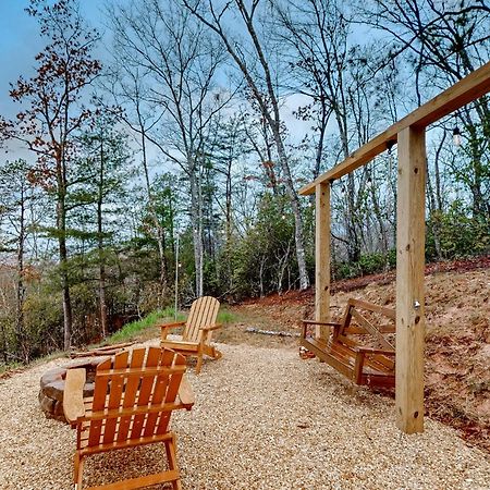 Nice Ash Cabin Bryson City Exterior foto