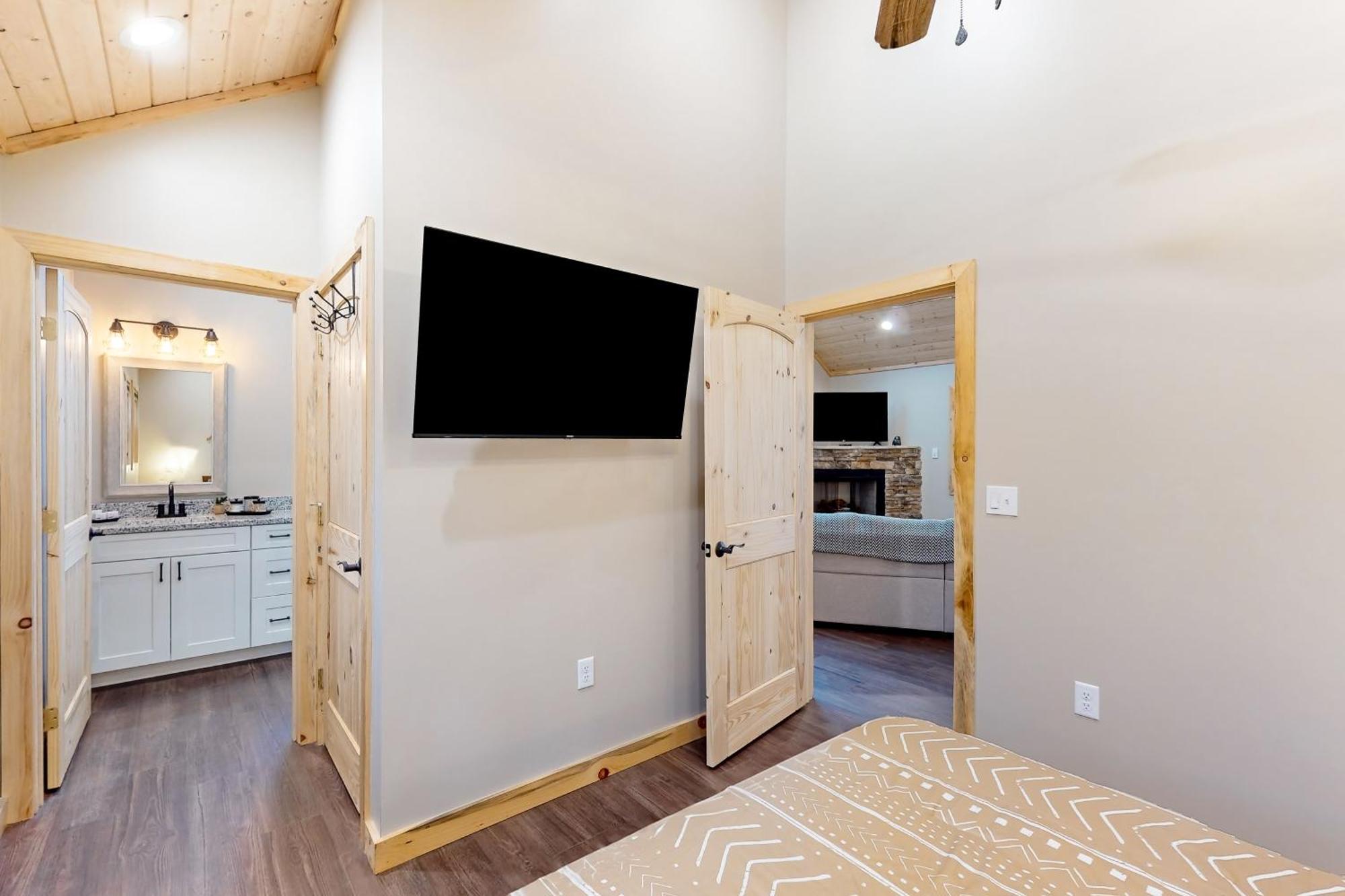 Nice Ash Cabin Bryson City Exterior foto