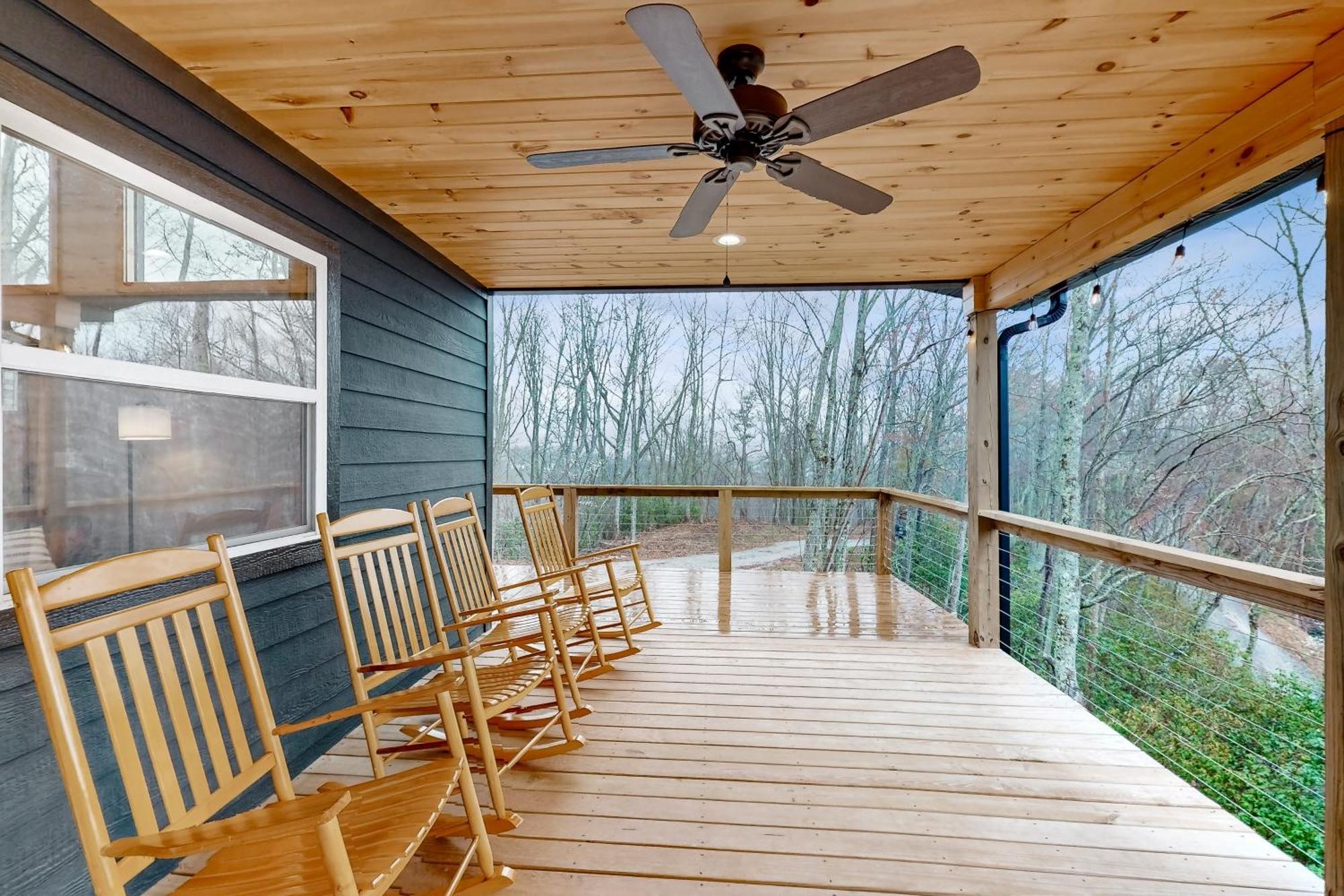 Nice Ash Cabin Bryson City Exterior foto