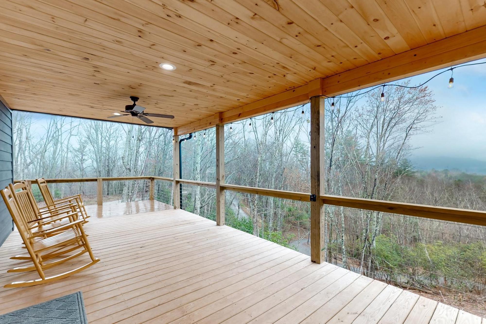 Nice Ash Cabin Bryson City Exterior foto