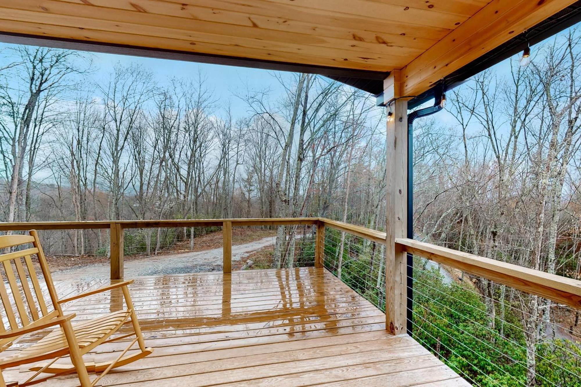 Nice Ash Cabin Bryson City Exterior foto
