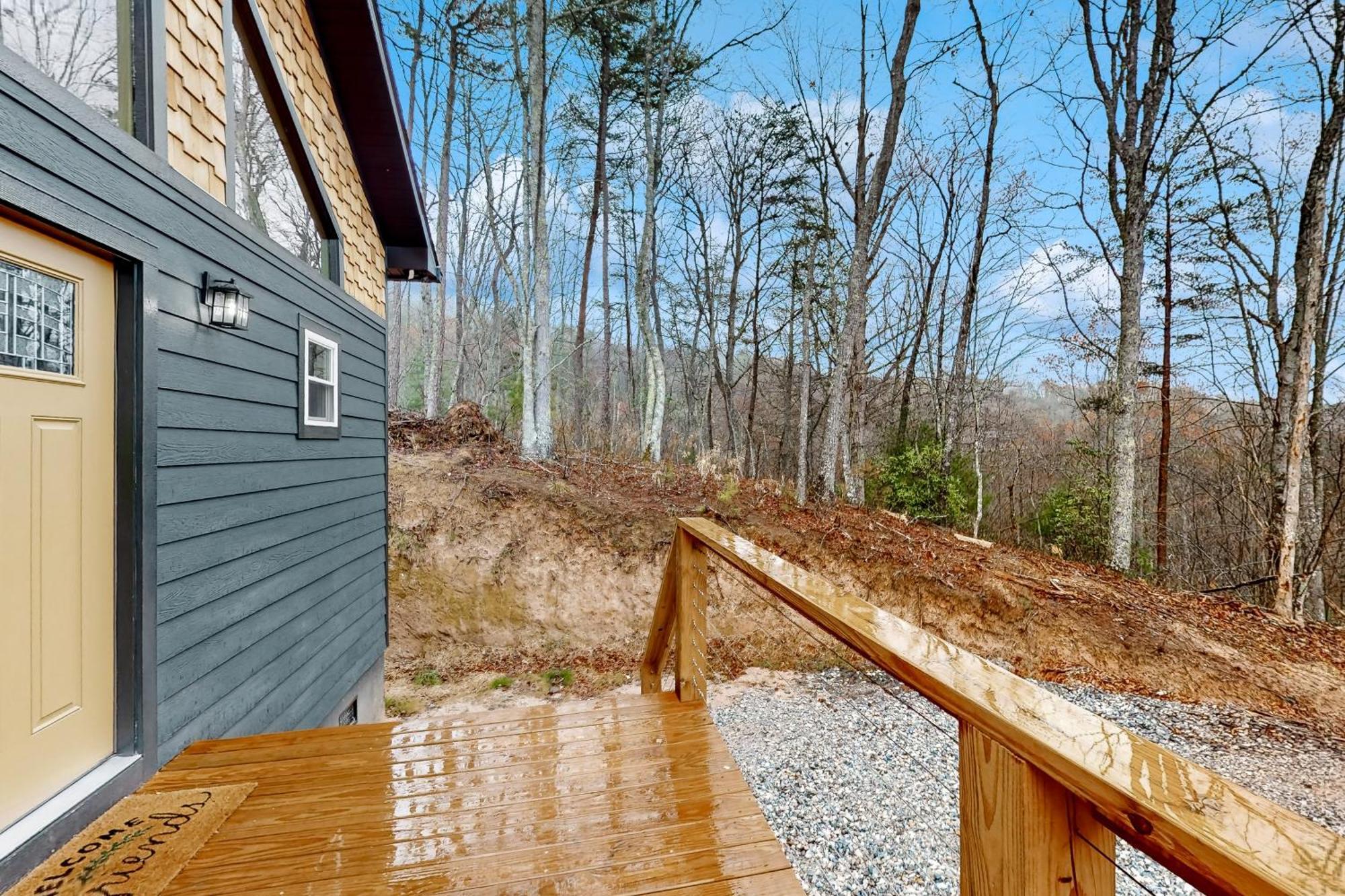 Nice Ash Cabin Bryson City Exterior foto